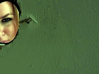 oh, the thrill of swinging with my blonde wife taking two big cocks at the glory hole