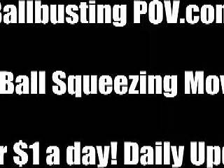 Ten Kicks To Balls Punishment