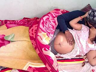 9 Month Pregnant Wife Fucked With Coconut Oil In Missionary Sex