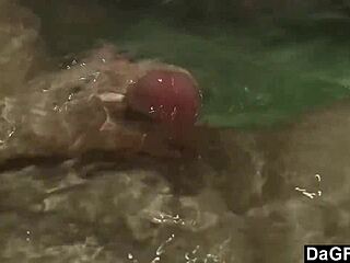 Blonde Amateur Sucks Cock In Steamy Bathtub