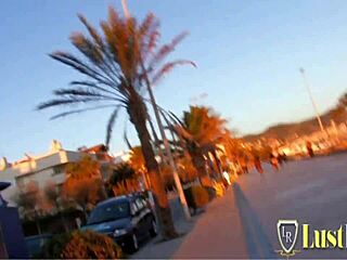 busty babe poses with legs spread wide open