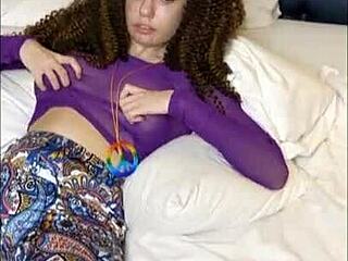 Teen 18+ gets her first black cock experience.