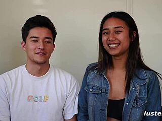 isla undresses and submits to hardcore couple sex