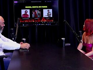 Latina teen in sheer red answers never have I ever, fucked by three with dirty talk