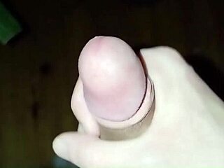 this young amateur does homemade solo masturbation and cums hard