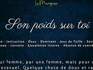 French Audio Story: His Weight on You