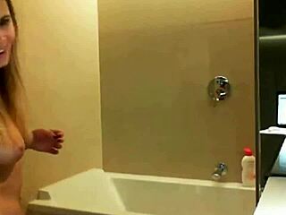 Dea Squirts Hard with Dildo and Showers in Berlin Scene