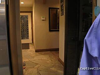 Jewel In Latex Nurse Outfit Humiliates Patient With Shaved Pussy And Gloves In Behind The Scenes POV