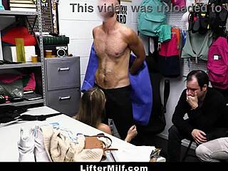 kenzie love, get dirty with the mall officer to escape this situation.