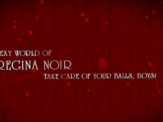 yoga time in the office with regina noir