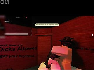Roblox studio sex with cute friend, bent over rough