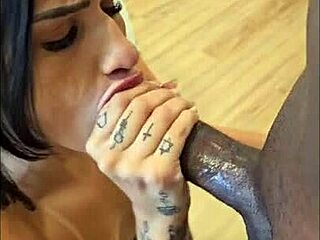 My black friend offered his cock, and I just had to give it a good ride!