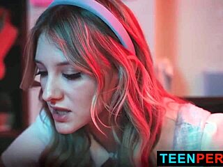 Egypt and Willow Ryder Controlled in Garage POV