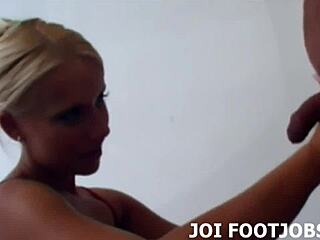 get on your knees and lick my heels clean while i jerk off in pov.