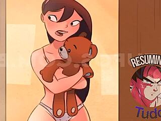 Family With Peculiar Costumes And Big Asses