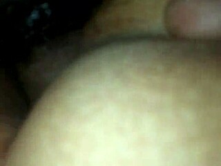 asian chubby babe sensually plays with her big natural tits solo