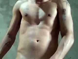 Solo masturbation with big cumshot 💦