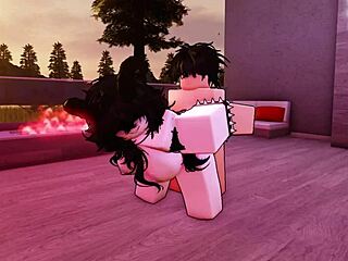 Ugh, This Lil Slut Beggin Me to Pound Her Hard on Roblox!