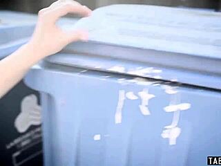 Homeless Teen 18+ Cleaned Up and Fucked by Stranger