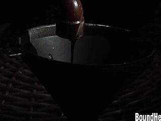 Wow! Two Slaves in Silk Underwear Serve Their Mistress!