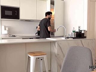 Hunt4k hunter pays for desk sex with friend's shaved gf