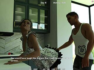 lisa’s sexy trip in 3d anime with torn outfit, damn hot!