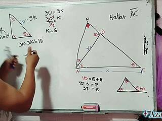 Wow, asian teacher teaches sexual math in bedroom!