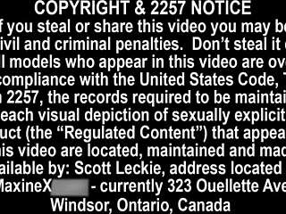 Redhead lily cade dominates maxine xs in lezdom scene