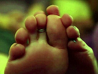 Hot wife Charley Chase surprises her husband with big tits and licking action! 😏💋