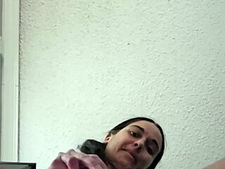 Emy Angel Gently Fingers Her Petite 18+ Pussy