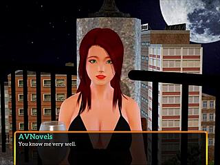 My new family episode with redhead cowgirl riding