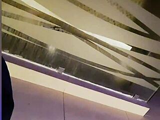 a new victim washes her tight ass for me