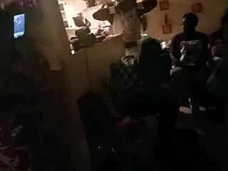 i’m watching cougars go wild at this crazy fuck party