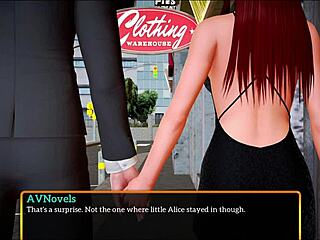 My new family episode with redhead cowgirl riding