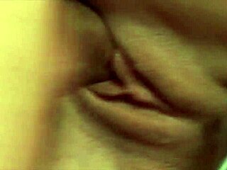 A brunette enjoys doggystyle on the pub table