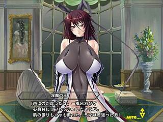 in this anime game, mizuki shiranui faces big challenges with her ass and tits