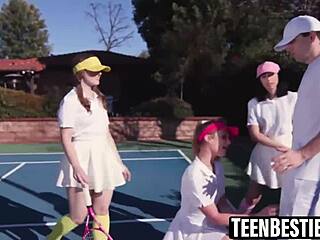 big tits besties foursome pov fucking after pussy licking