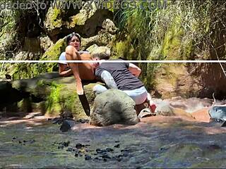 i feel so naughty with outdoor colombian homemade doggystyle