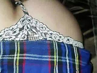 Esposa caliente gets down and dirty with raw fucking in a steamy bedroom scene. Her sexy moves drive wild action.