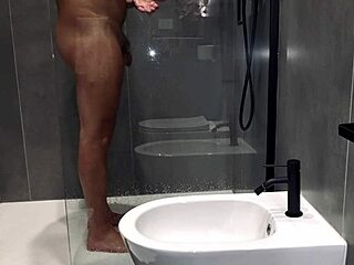 ASMR Stepmom Spies on Stepson in Hot Shower