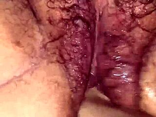 I’m obsessed, my hairy BBW milf got fisted wet!