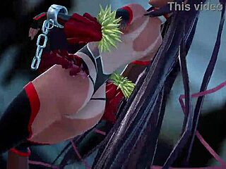 kuromaru and mona yukikaze lamb star in wild hentai dance