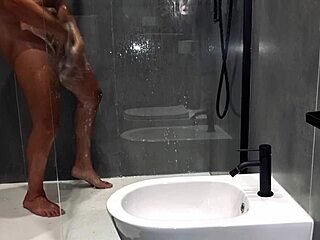 ASMR Stepmom Spies on Stepson in Hot Shower