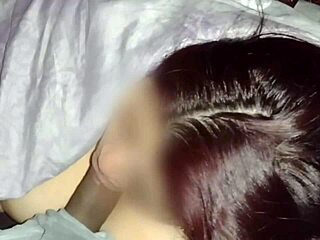 Hey, sucking my neighbor’s tasty cock during movie night!