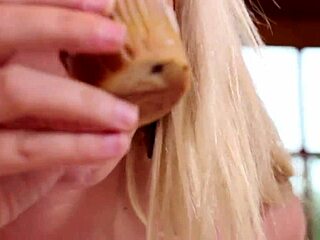 laela pryce and hayden marie say, 'we love fucking in the kitchen'