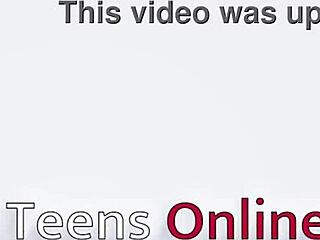 Blonde British 18-Year-Old Student SUCKS COCK and SWALLOWS Massive Load