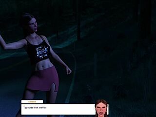 Midnight ride with lesbians at wild party ending