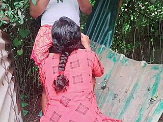 The slim sexy babysitter with big clit gets fingered and fucked hard by the muscular boss while cleaning the house