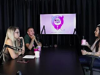 dude, you won’t believe the gangbang with Lexi Mallet and two gals at the motel!