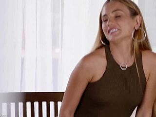 Gym bunny mary rock works out her pussy with stud neighbour and laps up spunk